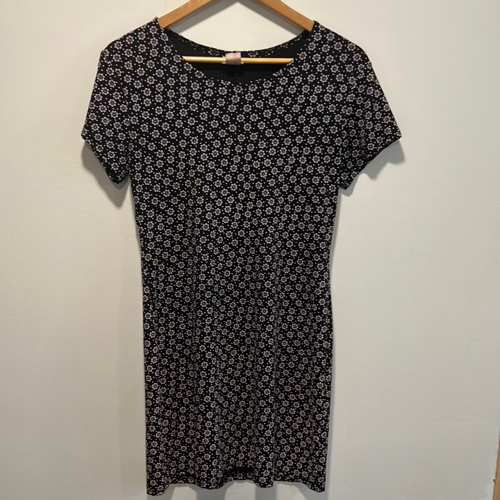 Vintage 90s ditzy floral mini dress